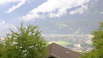 Blick vom Balkon auf die Sonnenstadt Lienz