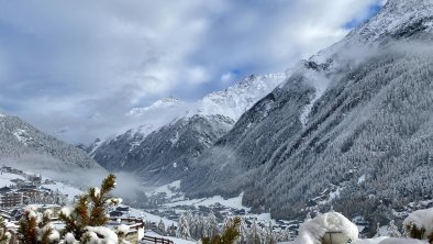 Pension Klaus Winter Ausblick Terrasse +