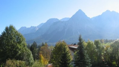 Blick vom Balkon