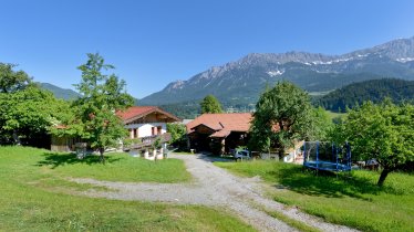 Haus mit Blick zum Wilden Kaiser