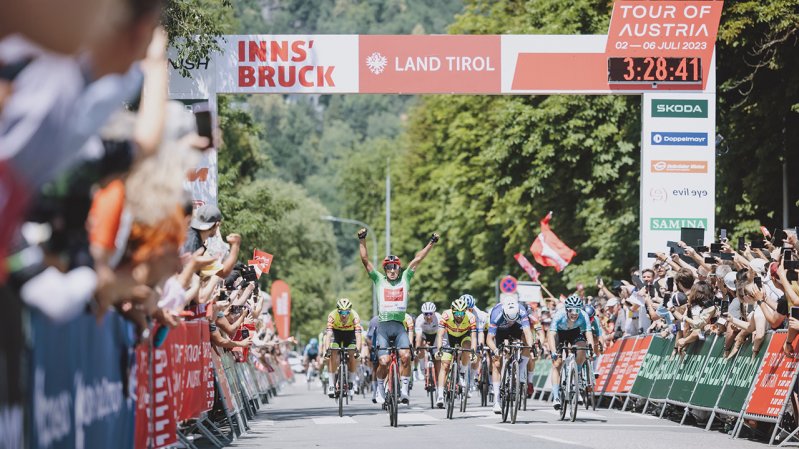 Innsbruck als Etappenziel bei der Tour of Austria 2023, © Tour of Austria