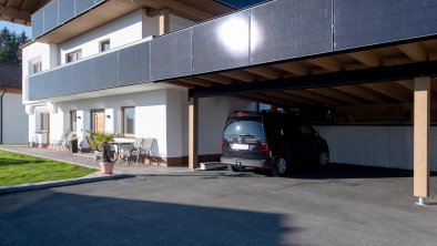 Haus Schmidbauer Carport, © Hannes Dabernig