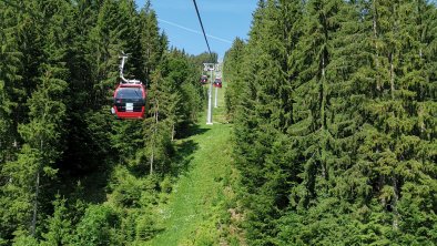 Schatzbergbahn im Sommer - Bergfahrt FG T.L. Recht