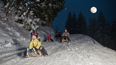 Mondscheinrodelbahn in Hochsöll, © SkiWelt Söll