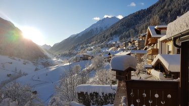 Aussicht vom Balkon