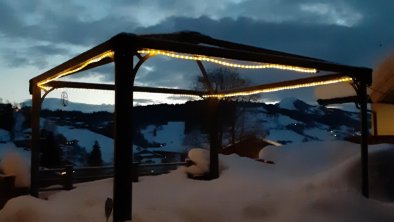 Terrasse im Winter