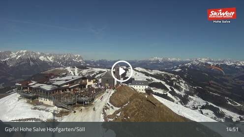 Webcam Gipfel Hohe Salve - Söll