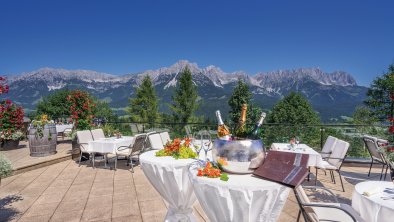 Hotel Kaiserhof Ellmau Panorama-Terrasse