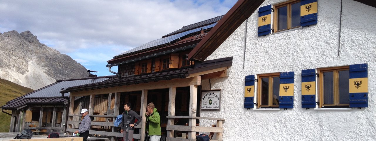 Adlerweg-Etappe 23: Kaiserjochhaus, © Tirol Werbung/Christian Klingler