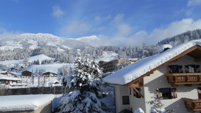 Blick auf das Skigebiet