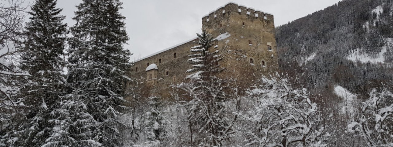 Burg Berneck im Winter, © Burg Berneck