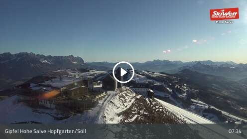 Webcam Gipfel Hohe Salve - Söll