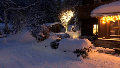 Garten im Winter