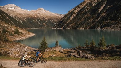 Bike-Tour am Schlegeis Stausee