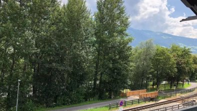 Ausblick vom Balkon