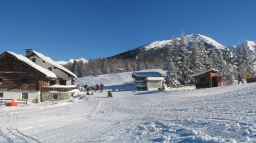 Sattelalm in Gries am Brenner im Winter, © Wipptal