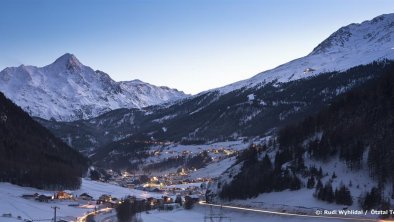 Ortsaufnahme Sölden Winter