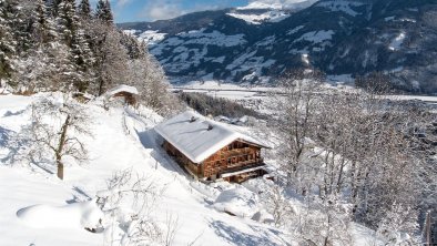 Bauernhaus Goldschmied Winteransicht