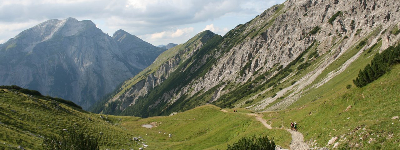 Wandern in der Silberregion Karwendel, © Tirol Werbung/Fuchs Benjamin