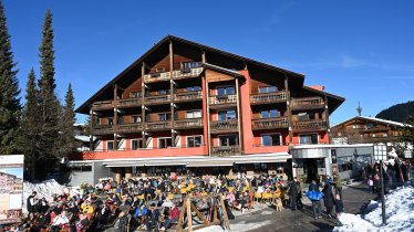 Winter Terrasse