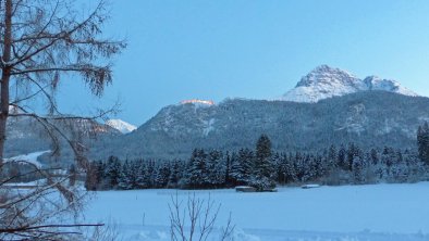 Blick vom Balkon der Ferienwohnung