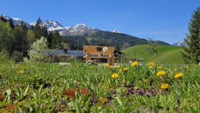 Wunderschöne Aussicht auf die Berge