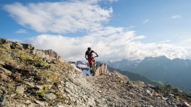 Auf dem Flimjochtrail, © TVB Ischgl-Paznaun