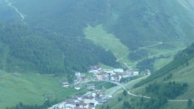 Bergsteigerdorf Vent im Sommer