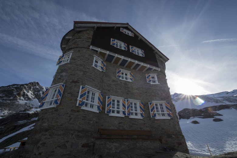 Die Siegerlandhütte liegt in der hintersten Ecke der Stubaier Alpen.