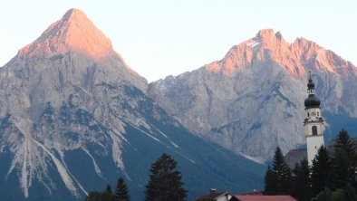 Blick zur Sonnenspitze