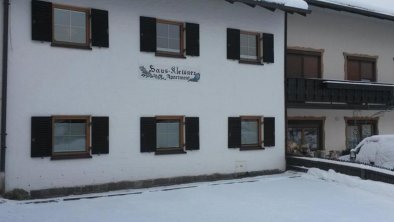 Haus Kleiser im Winter