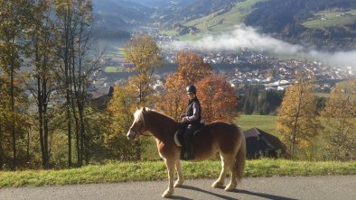 Kinder mit Pferd