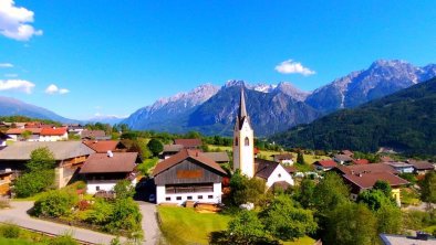 Luftaufnahme leicht oberhalb der FW