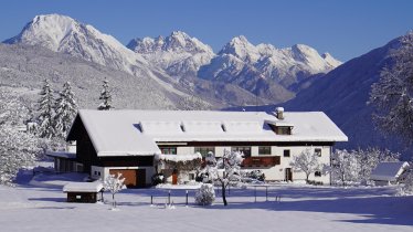 Blick zur Mieminger Kette