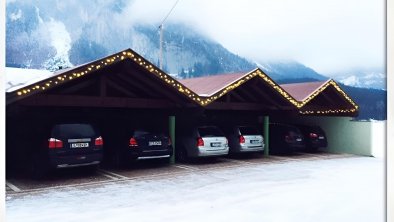 Landhaus Puitbach in Leutasch Carport