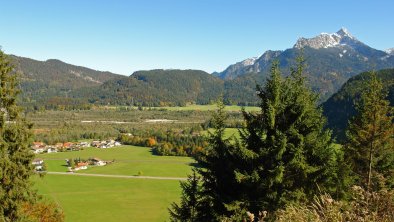 Blick auf Musau Leite und unser Haus