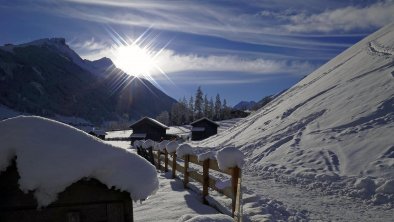 Winterlandschaft in Neustift im Stubai