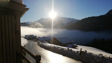 Ausblick vom Haus