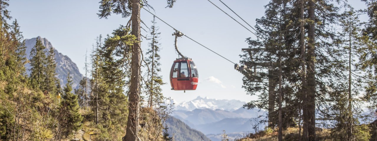 Gondelbahn Steinplatte, © De Francesco