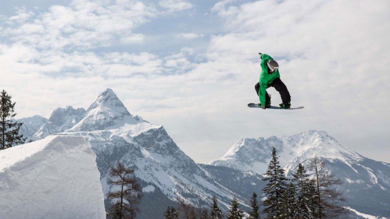 Skigebiet der Wettersteinbahnen Ehrwald, © Wetterstein Bahnen Ehrwald