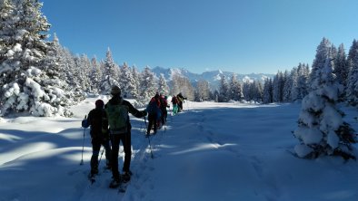 Schneeschuhwanderung mit Rainer Schoner Rechte Tou