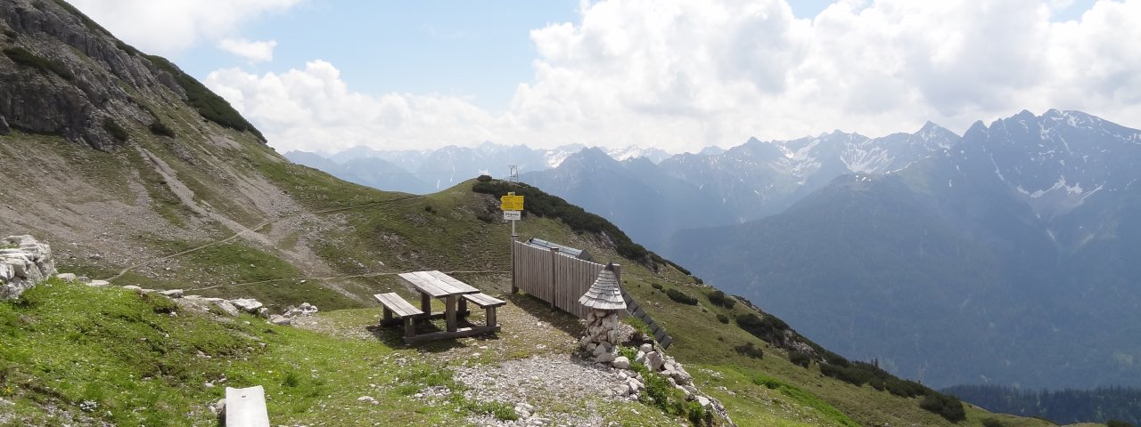 Ausblick von der Hermann-von-Barth-Hütte, © Tirol Werbung/Katleen Johne