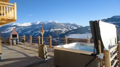 Chalet Bergjuwel Jacuzzi mit Panoramasicht