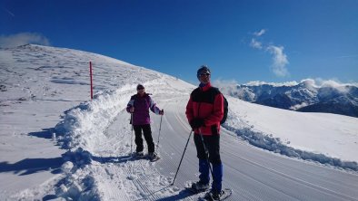 wunderbare Gegend für Schneeschuhwanderer