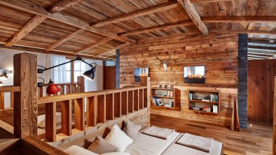 SPA-CHALET Ruheraum Bibliothek