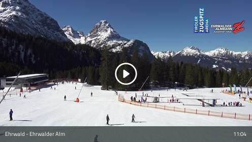 Webcam Ehrwalder Alm