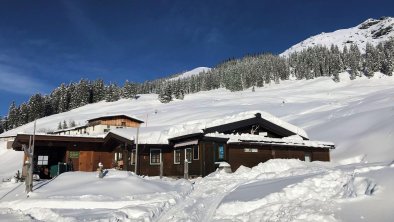 Winter Hütte