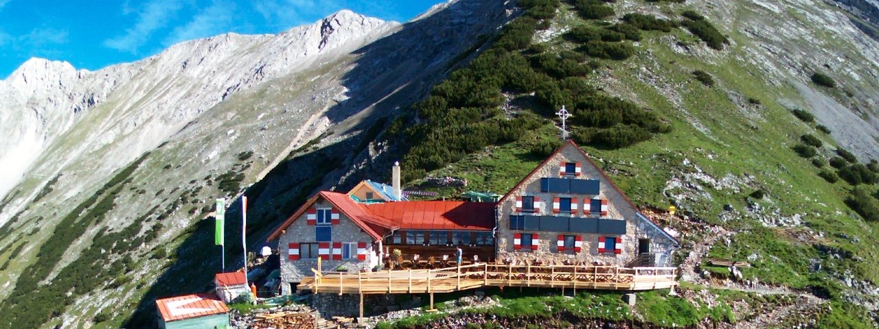 Bettelwurf Hütte im Karwendel, © Bettelwurf Hütte