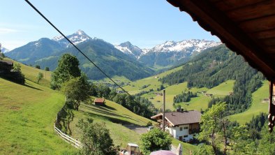 Blick vom Balkon, © Gasthof Roßmoos