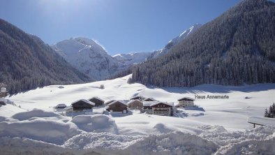 Blick auf unser Haus